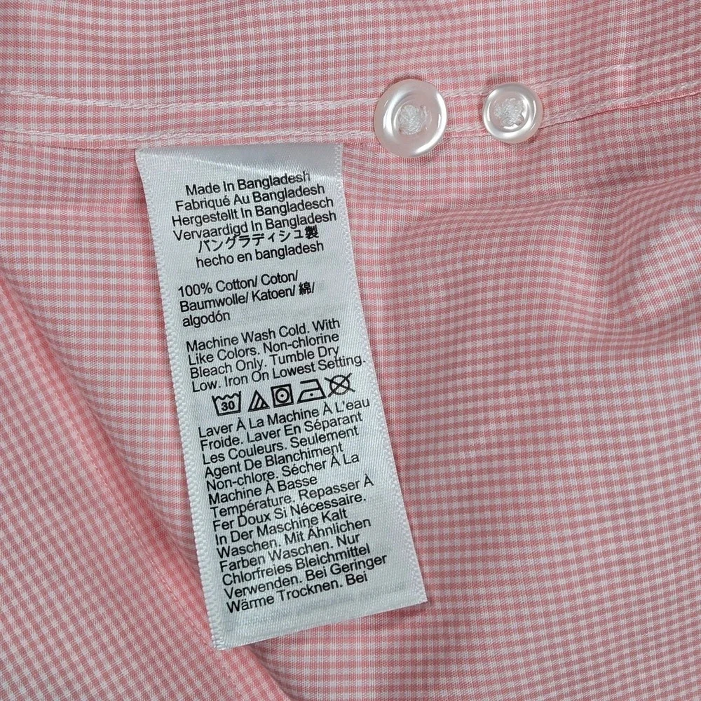 J. Crew Ludlow Premium‎ fine cotton dress shirt Rian White Pink 14h/32 NIB
